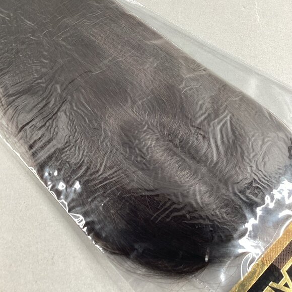 14” Straight #2 Darkest Brown XL Lace Closure Unprocessed Human Hair - Picture 3 of 5